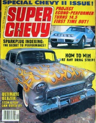 SUPER CHEVY 1978 OCT - A/Econo RAT BUILT, '32 DELIVERY